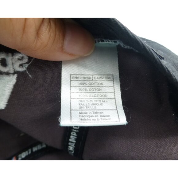 Adidas Golden State Warriors 5 Times NBA Champion Adjustable Hat (Bleach Stain) - Picture 11 of 11